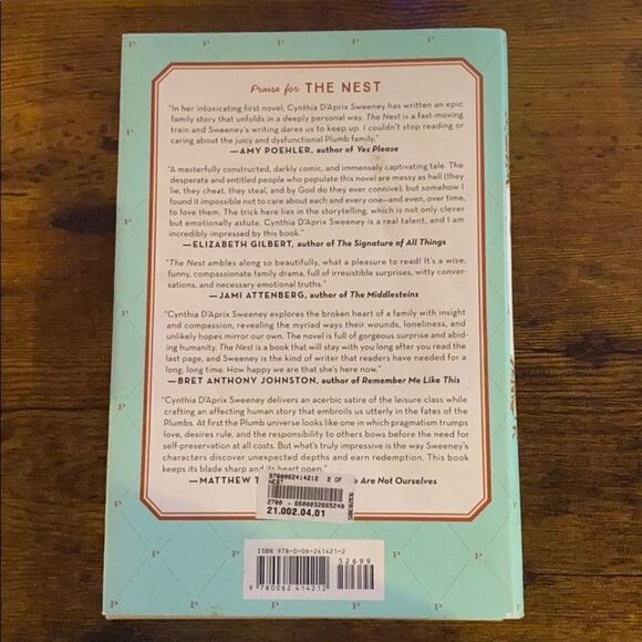 3 For $25 The Nest Novel Hardback - Picture 2 of 4